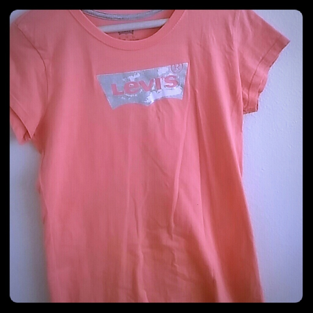 Peach Levi shirt